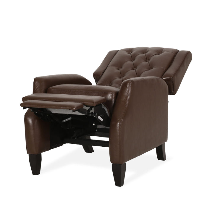 Manual Standard Recliner Contemporary Design
