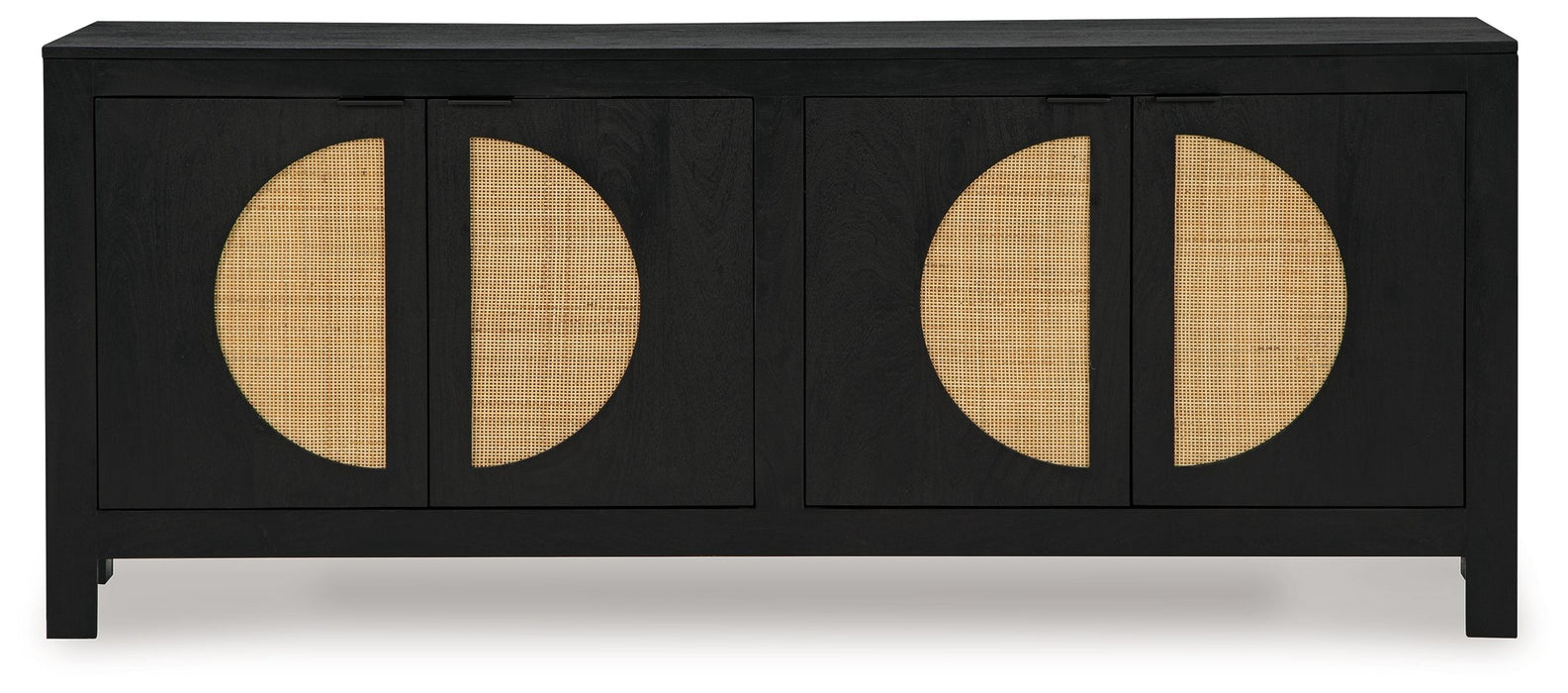 Cliffiings - Negro / Natural - Gabinete decorativo