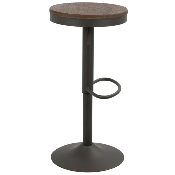 Dakota - Industrial Adjustable Barstool (Set of 2)