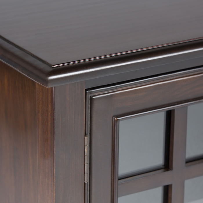 Connaught - Tall Storage Cabinet - Dark Chestnut Brown