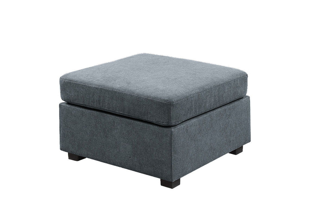 Isla - Fabric Sectional Sofa With Ottoman