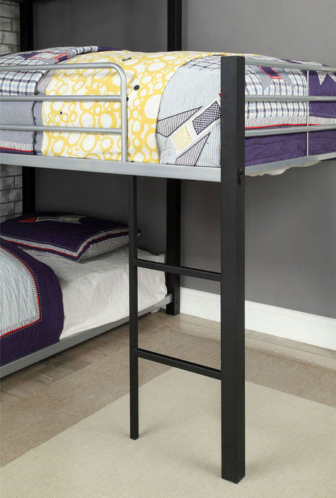 Aubrey - Cama Twin Triple Decker - Areia Preta