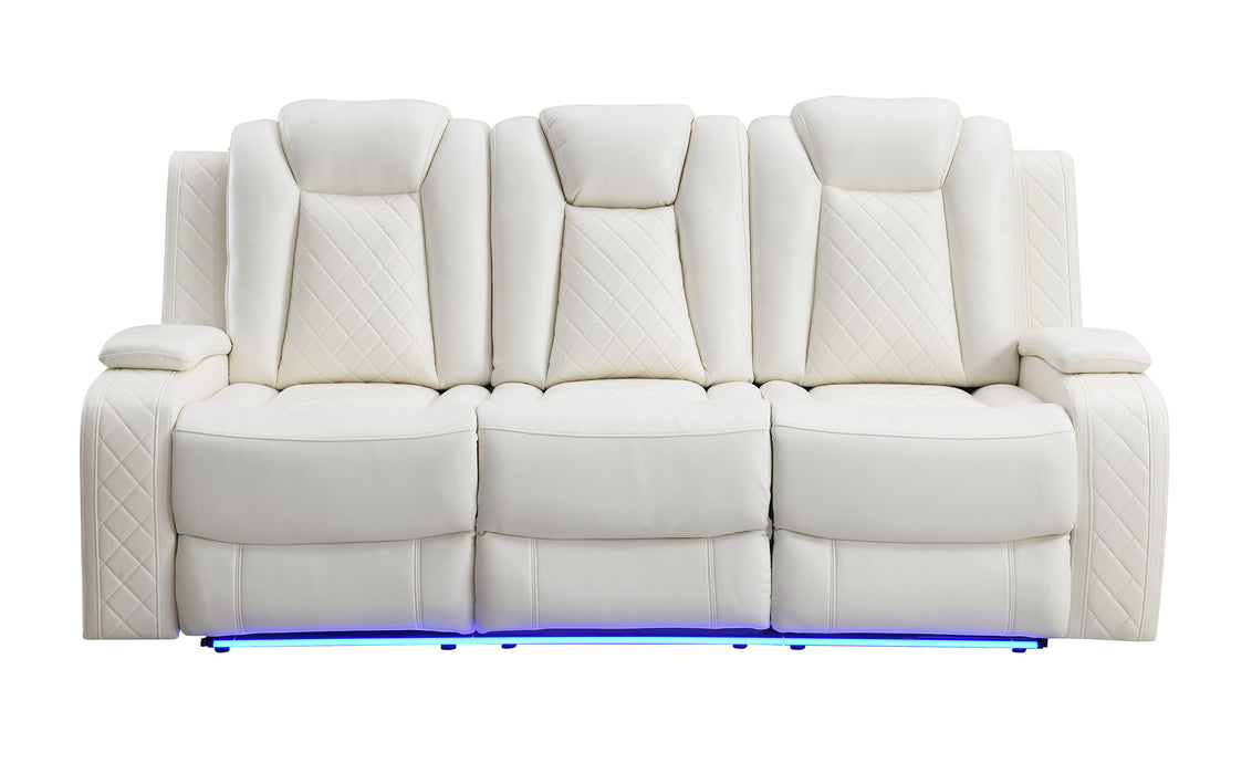 Orion - Sofá con sillón reclinable doble