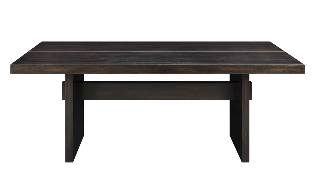 Jaramillo - Rustic Dining Table - Espresso / Gold