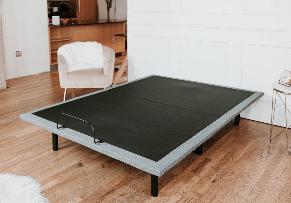 California King Adjustable Bed - Black / Gray