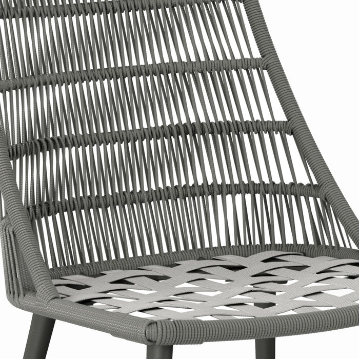Beachside - Outdoor Dining Chair (Set of 2) - Grey