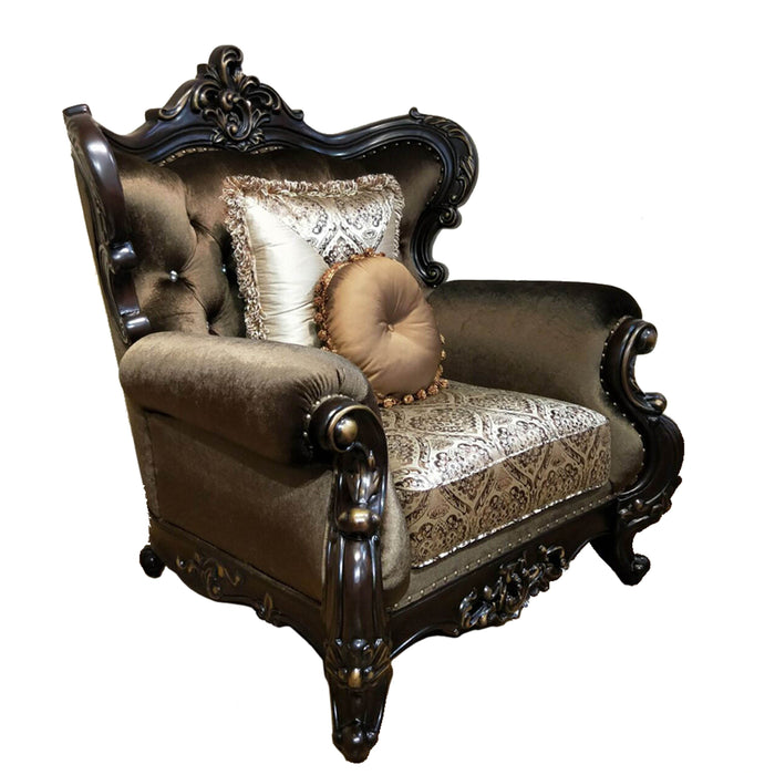 Aroma - Arm Chair - Dark Brown