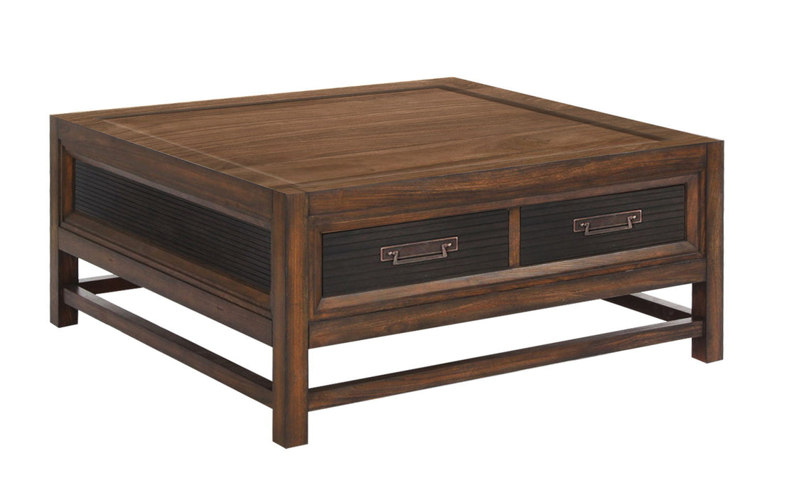 Branson - Coffee Table - Two-Toned Rustic Buckeye