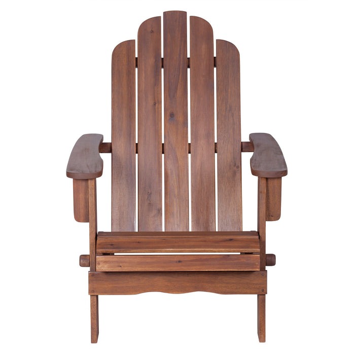 Classic Adirondack Patio Chair Dark - Brown