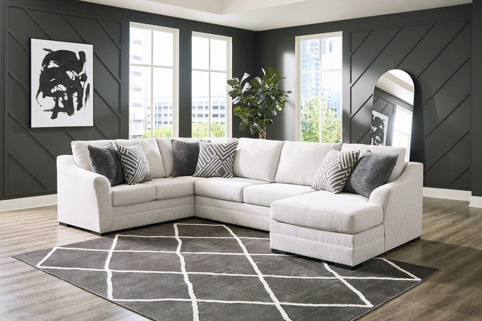 3 Pc Sectional with Chaise