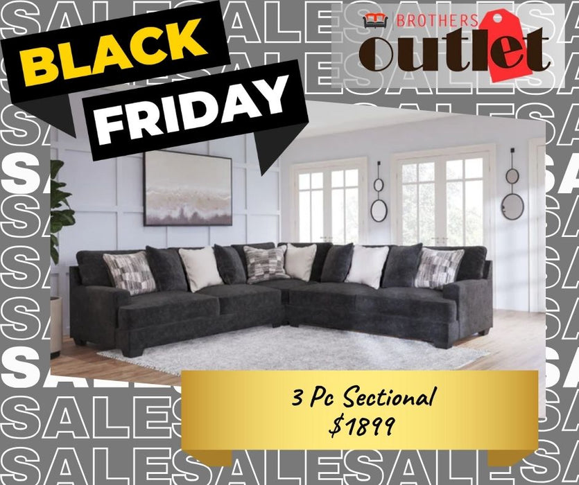 Doorbusters 3 -Pc Sectional Deal