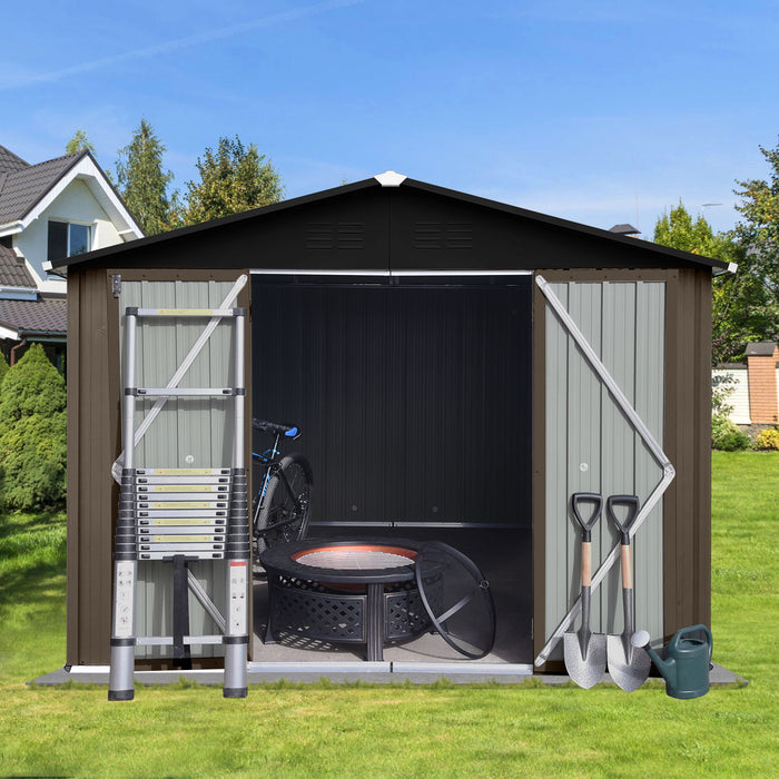 10' x 8' Garden Sheds Outdoor Storage Sheds