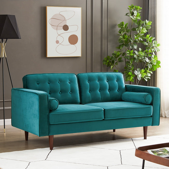 Casey - Velvet Loveseat