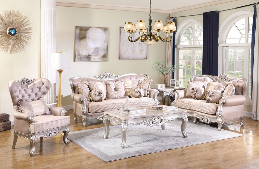 Daisy - 5 Piece Living Room Set - Beige