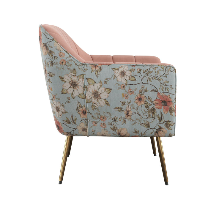 Accent Chair - Rose Pink