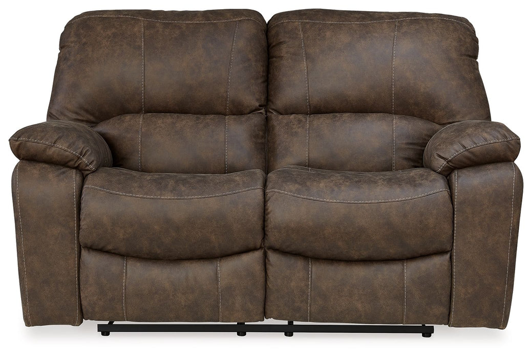 Kilmartin - Chocolate - Loveseat reclinable