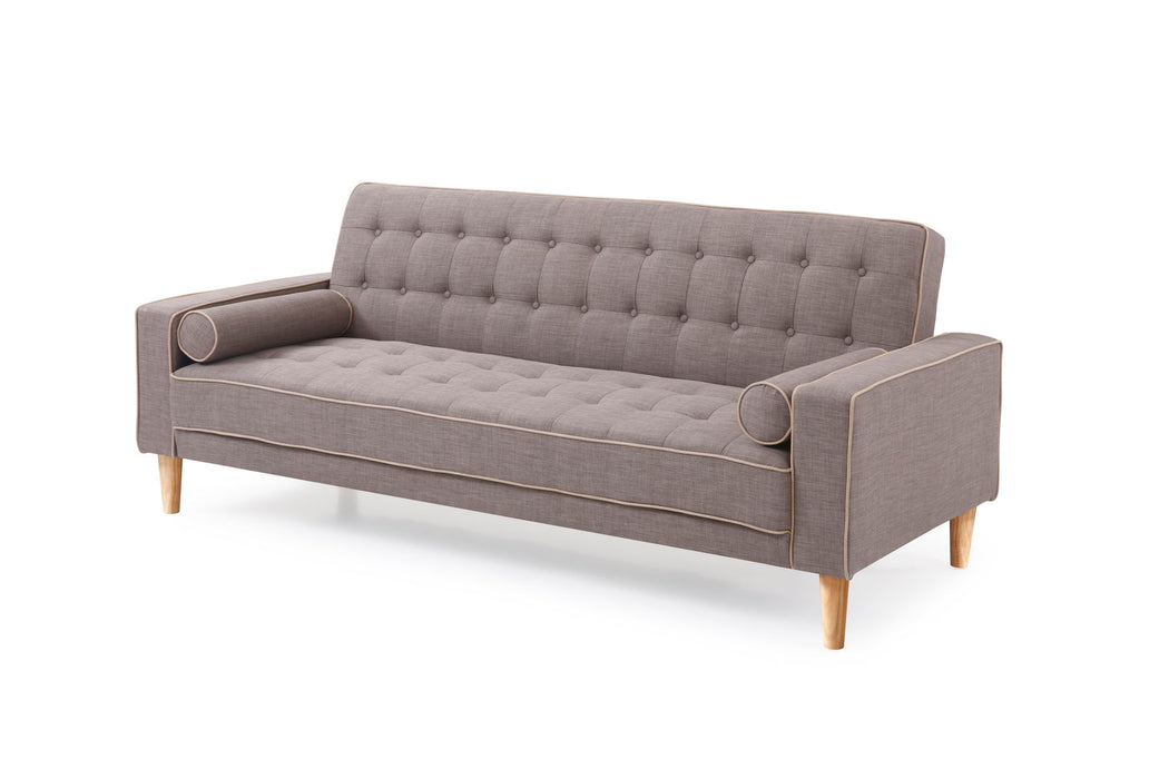 Glory Furniture Andrews Sofa Bed, Gray - Fabric