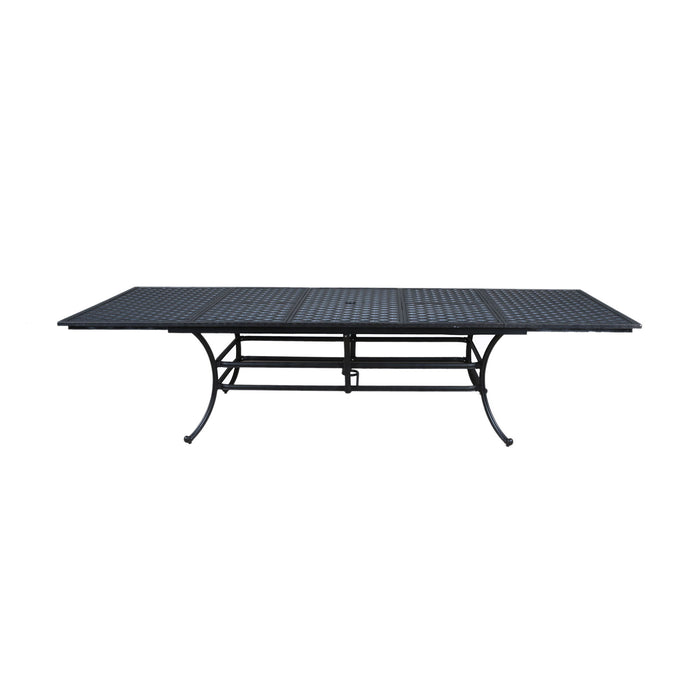 Rectangle Extension Table - Dark Lava Bronze