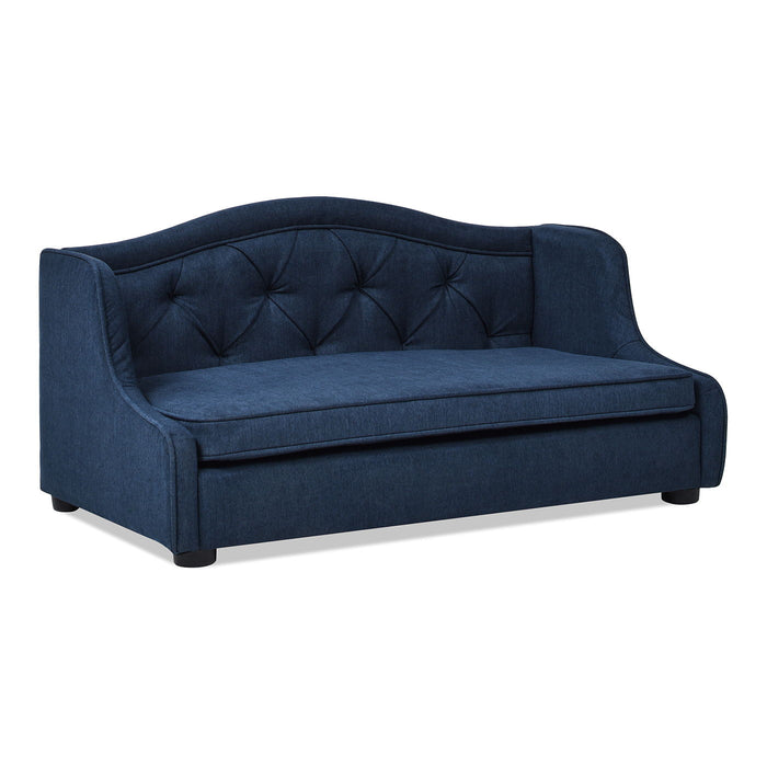 Robin - Tufted Wingback Pet Sofa Bed, Medium