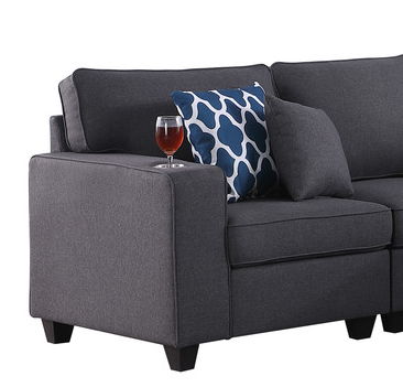 Cooper - 6 Piece Reversible Sectional Sofa With Cupholder