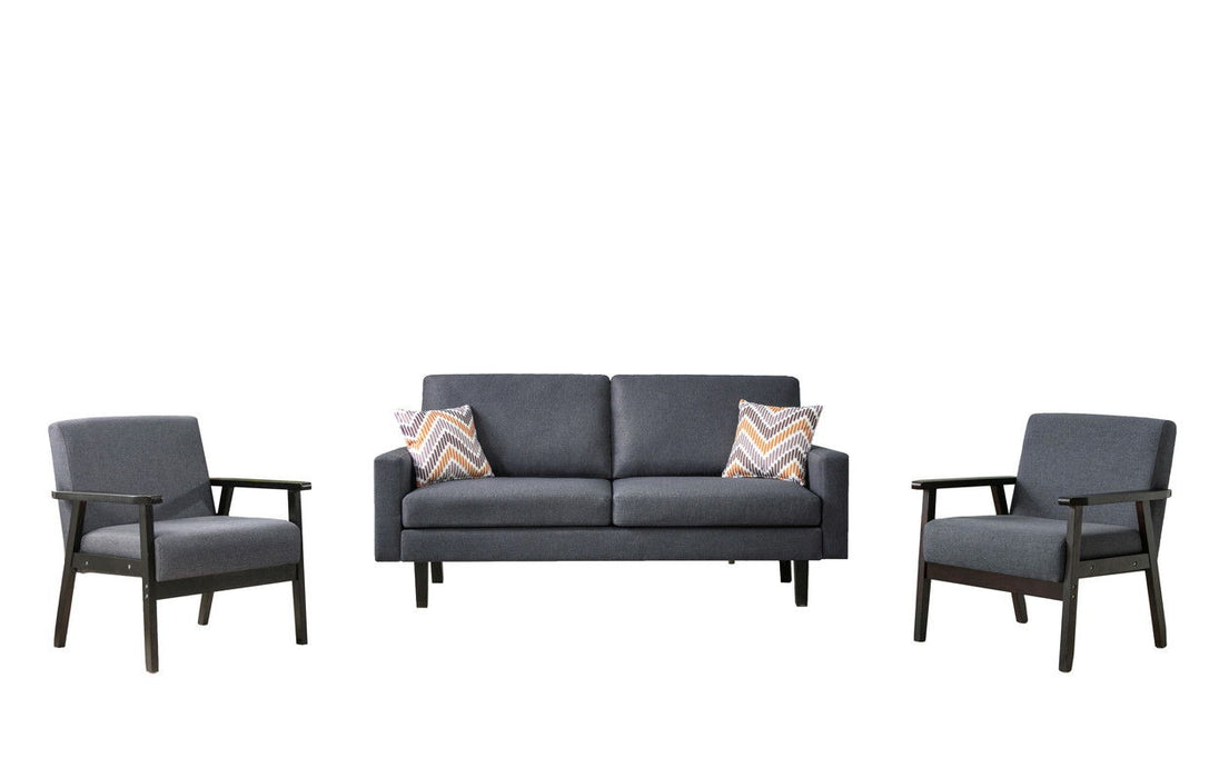 Bahamas - Sofa Set With 2 Throw Pillows