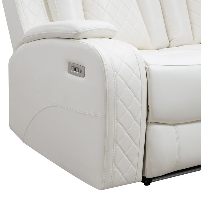 Orion - Sofá con sillón reclinable doble