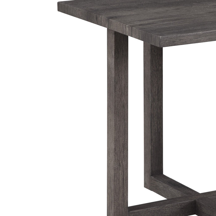 Moseberg - 24" Wood End Table - Rustic