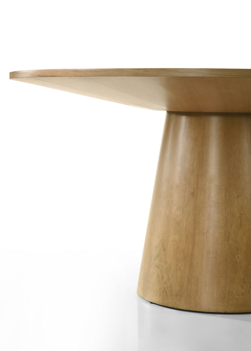 Jasper - Wide Contemporary Round Dining Table