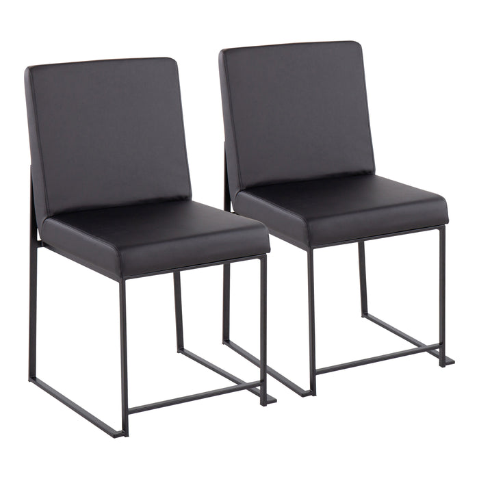 Fuji - Contemporary Modern Elegance With High Back Dining Chair (Set of 2)