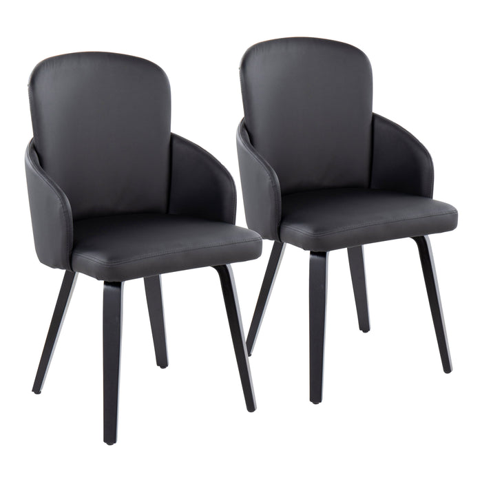 Dahlia - Contemporary Elegant Dining Chair (Set of 2)