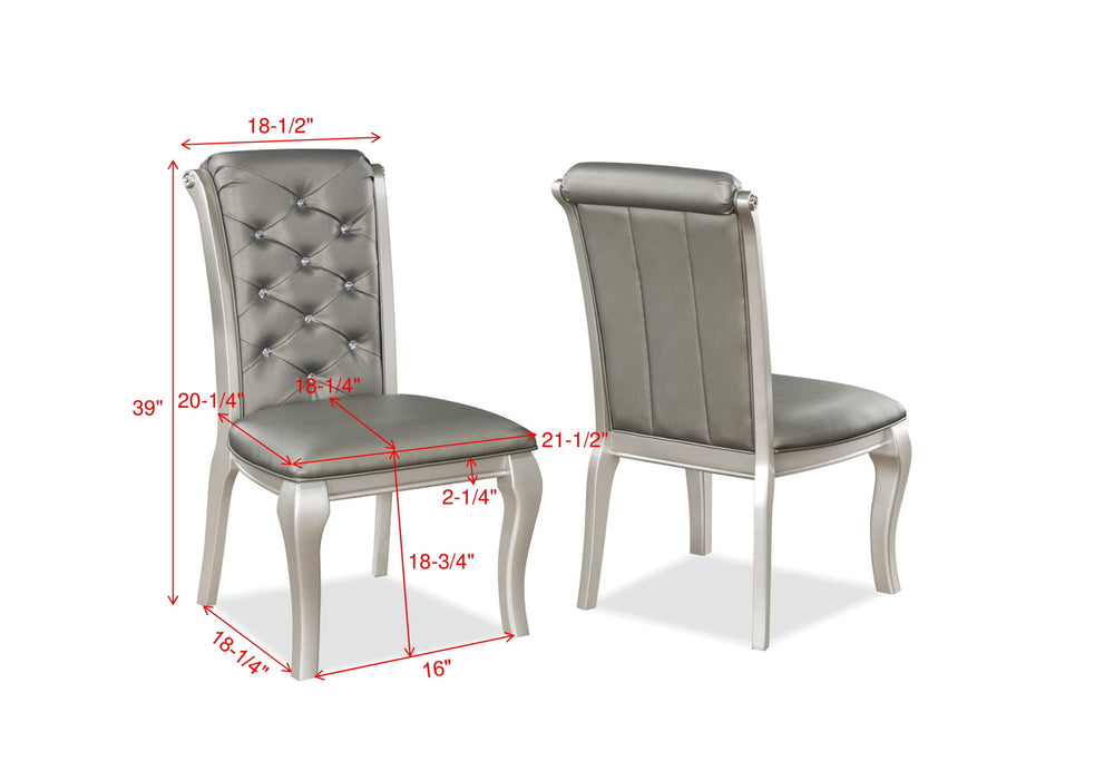 Caldwell - Cadeira lateral (conjunto de 2)