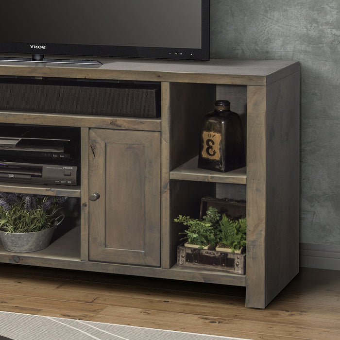 Joshua Creek - 64" TV Stand Console For TVs Up To 70" - Barnwood