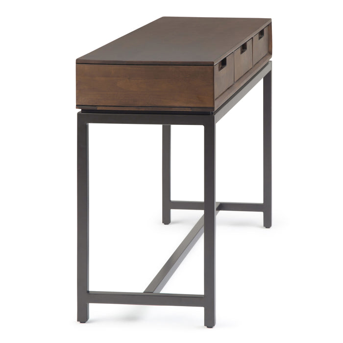 Banting - Mid Century Wide Console Table - Walnut Brown