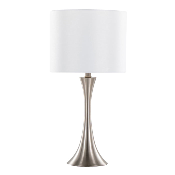 Lenuxe - Contemporary Semi Gloss Table Lamp (Set of 2)