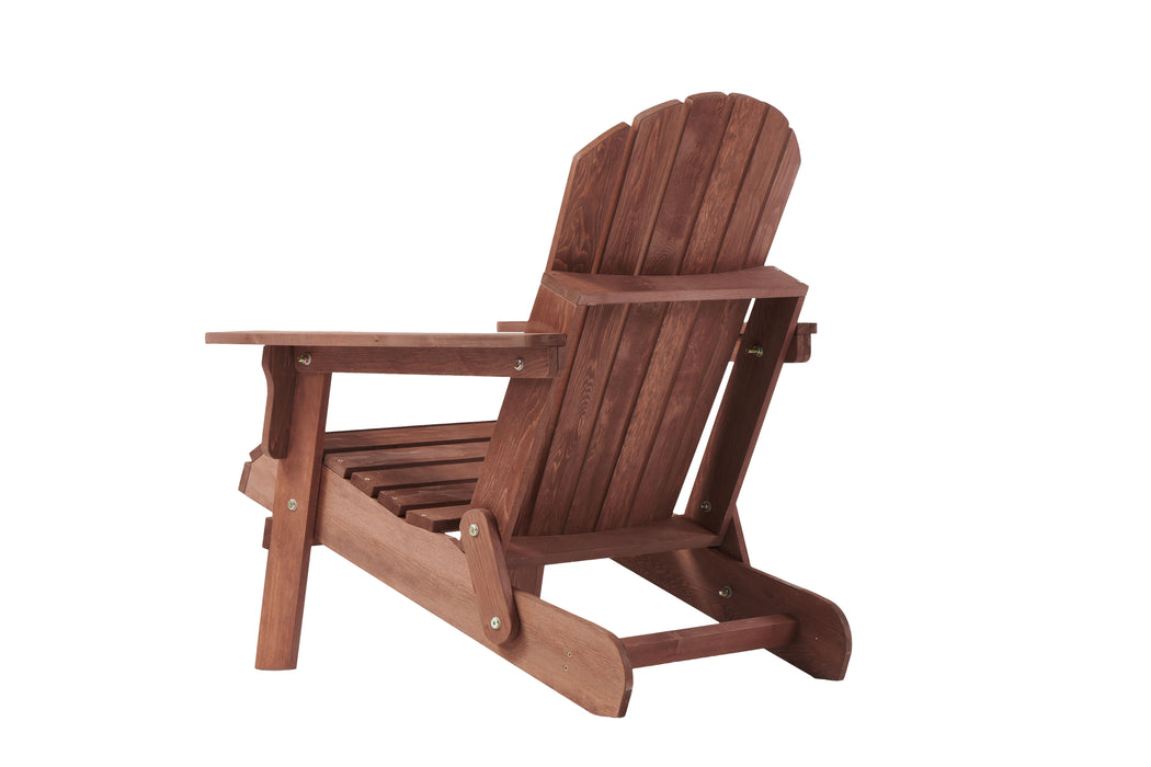Oversize Outdoor Folding Adirondack Chair, Patio Chair For Garden