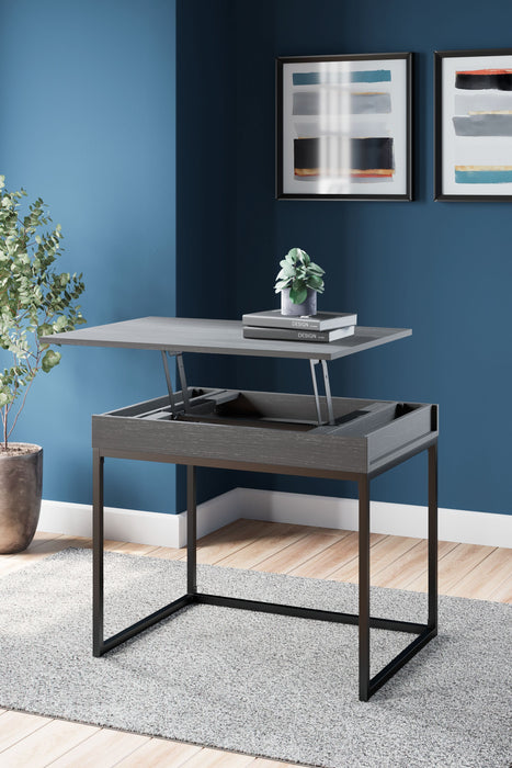 Yarlow - Preto - Mesa com elevador para home office