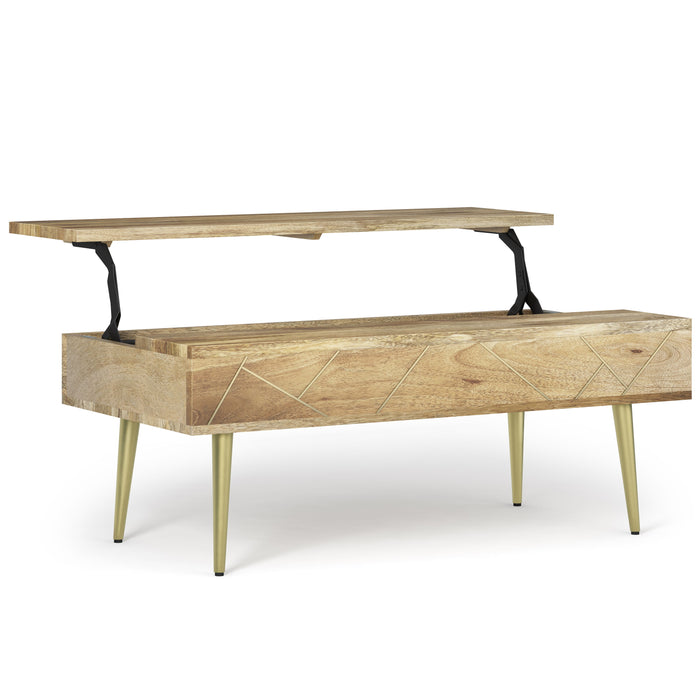 Jager - Large Lift Top Coffee Table - Natural