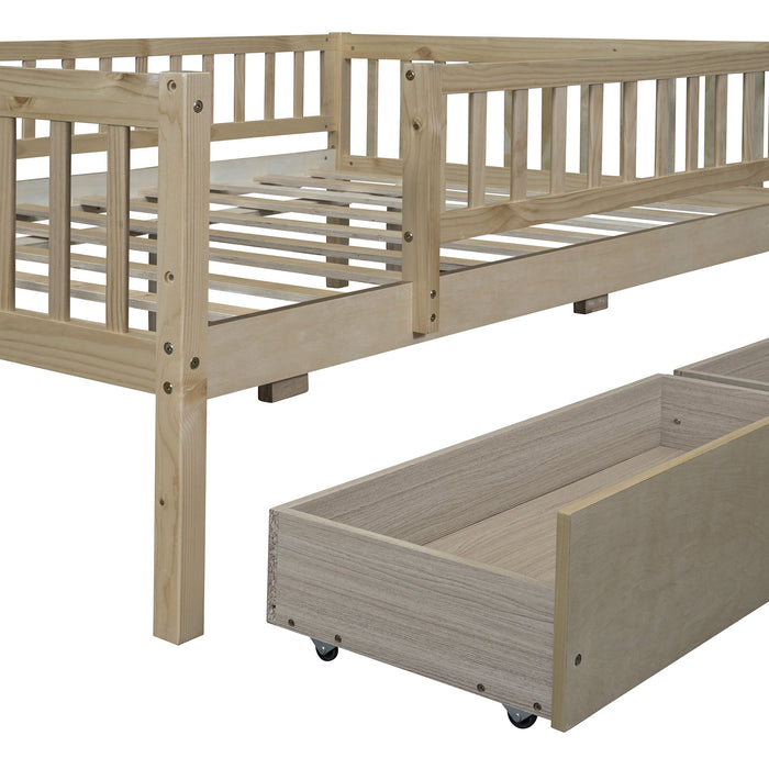 Multi Functional Wooden Daybed Bed