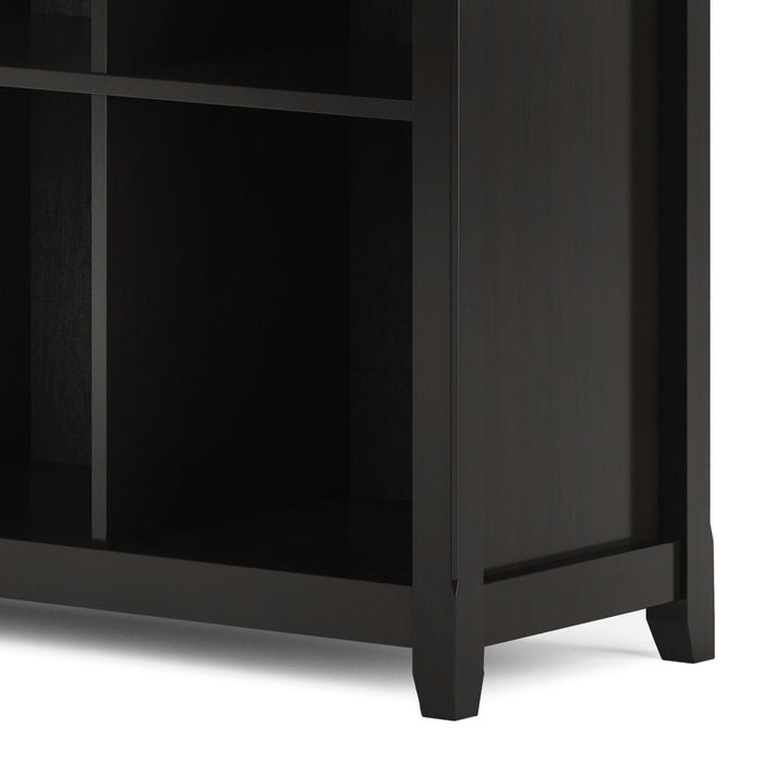 Amherst - 12 Cube Storage Bookcase - Hickory Brown