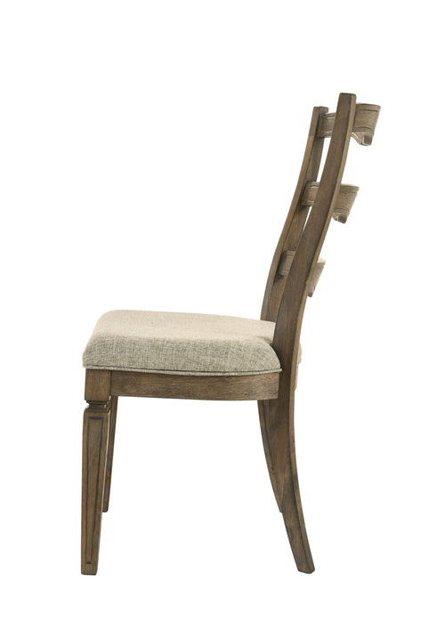 Parfield - Weathered Side Chair (Set of 2) - Light Brown / Oak