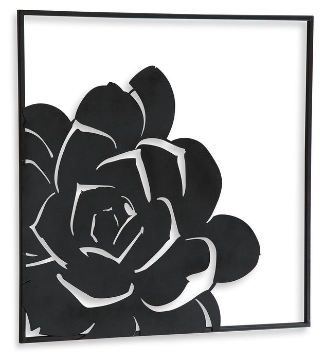 Ellyse - Negro - Decoración de pared - Blossom Design