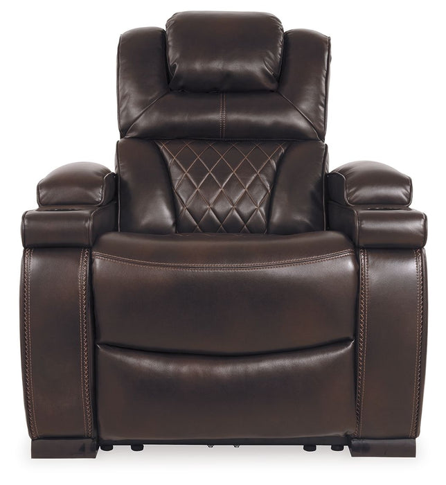 Warnerton - Marrón oscuro - Pwr Recliner/Reposacabezas ajustable