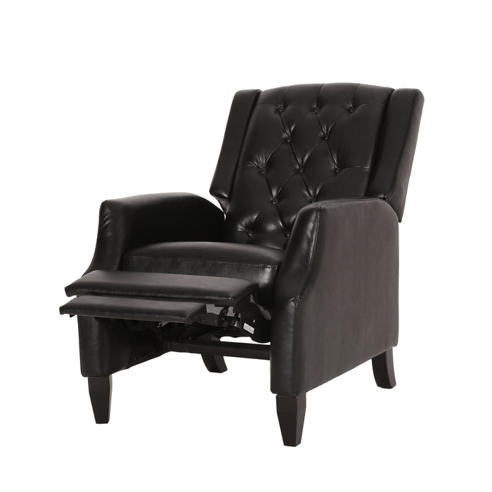 Manual Standard Recliner Contemporary Design
