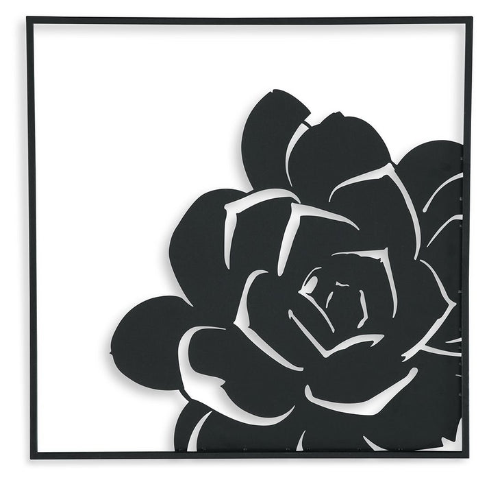 Ellyse - Negro - Decoración de pared - Blossom Design