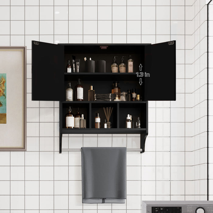 Bathroom Cabinet - Black