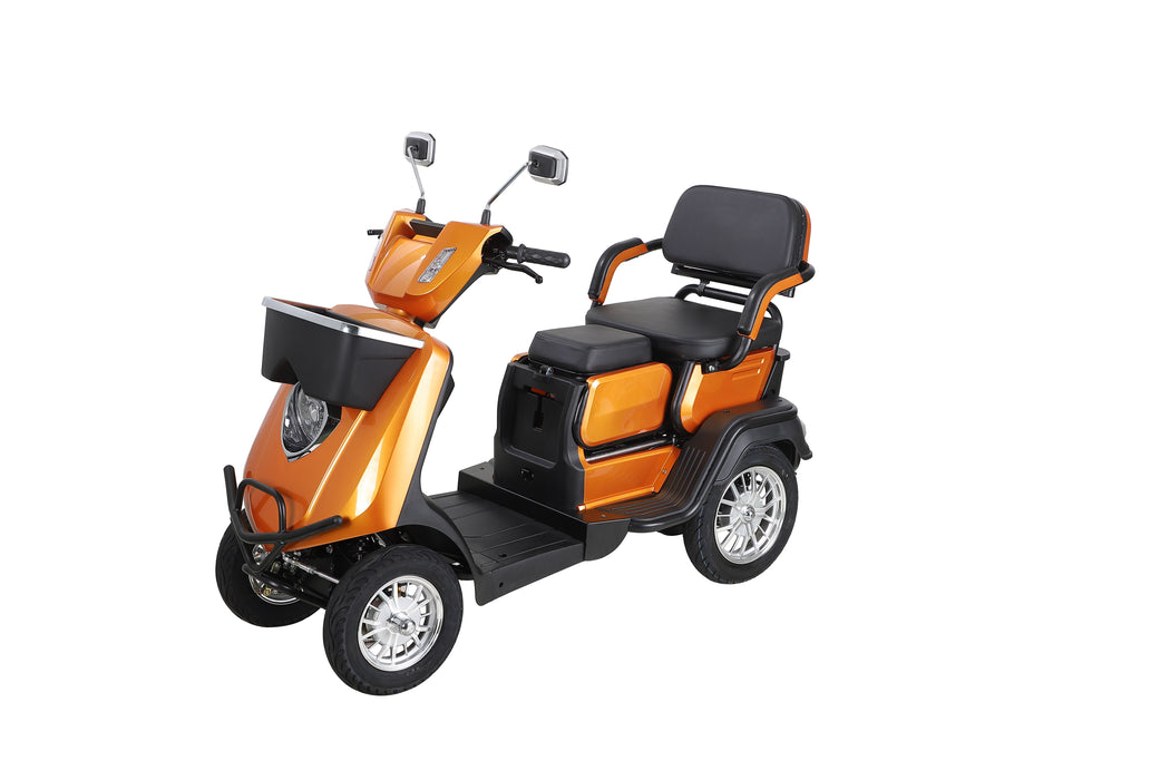 Heavy Duty 4 Wheel Mobility Scooters For Seniors & Adults 500 Lbs Capacity