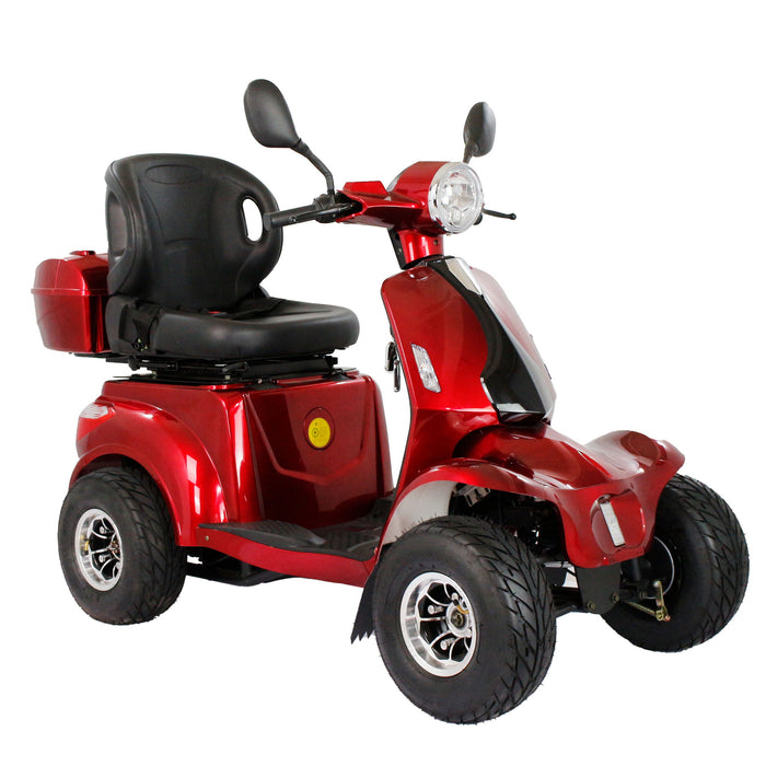 Golf Scooter Old People Drive Grass Scooter - Red