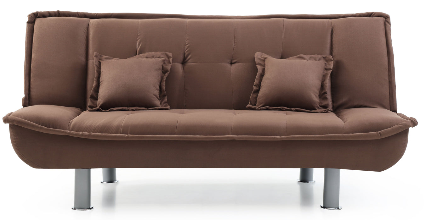Glory Furniture Lionel Sofa Bed, Chocolate