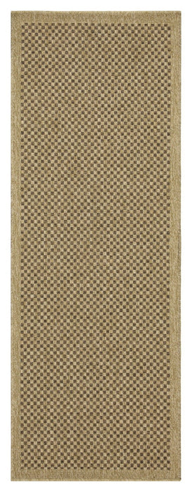 Earth - 5'3" X 7'3" Polypropylene, Indoor, Outdoor Area Rug - Jute, Mocha