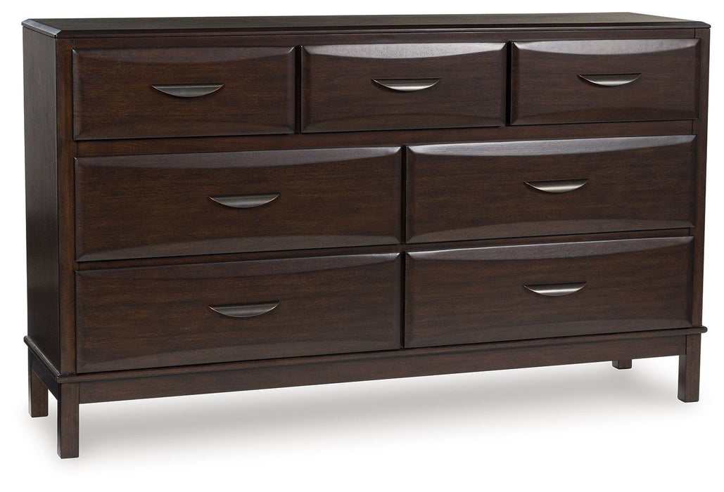 Vanmore - Dark Brown - Dresser